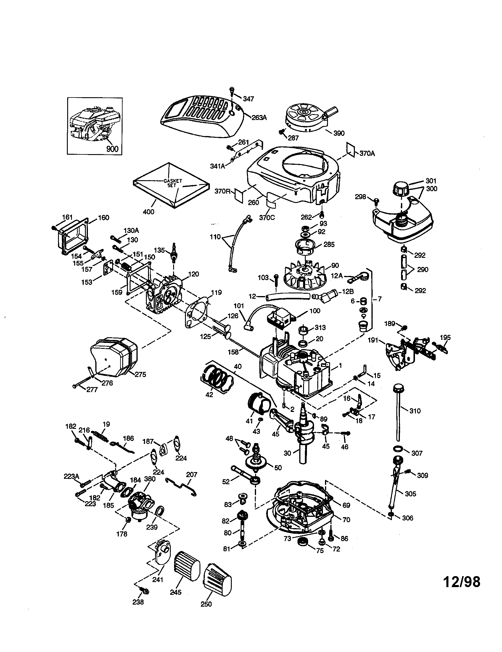 CRAFTSMAN 4-CYCLE ENGINE