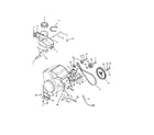 Ariens 938304-000101 AND UP engine and drive diagram