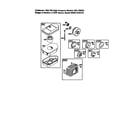 Briggs & Stratton 98902-2228-E2 air cleaner diagram