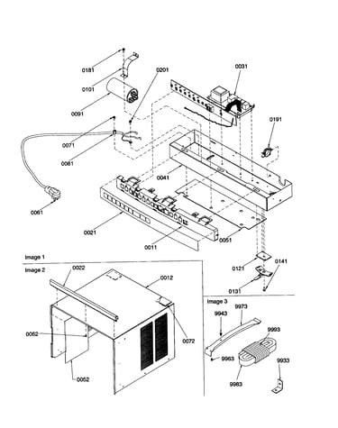 Control and outer case assembly