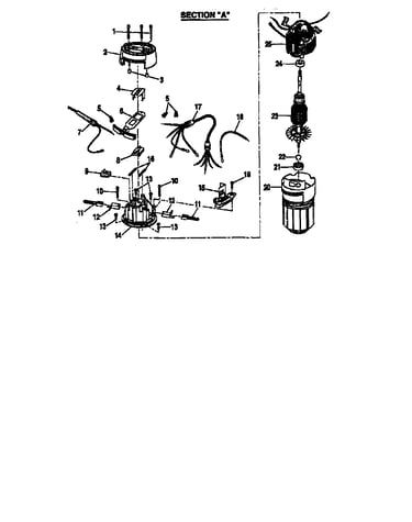 Armature and field assembly
