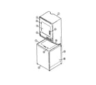 Maytag LSE7806ABQ front diagram