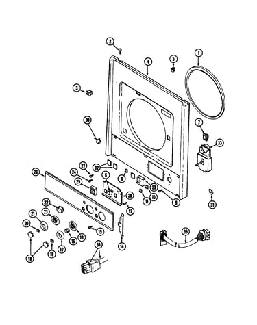 Front and control panels