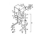 Maytag LSE7806ABQ cabinet-dryer diagram