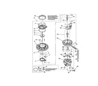 Kenmore 66515805890 pump and motor diagram