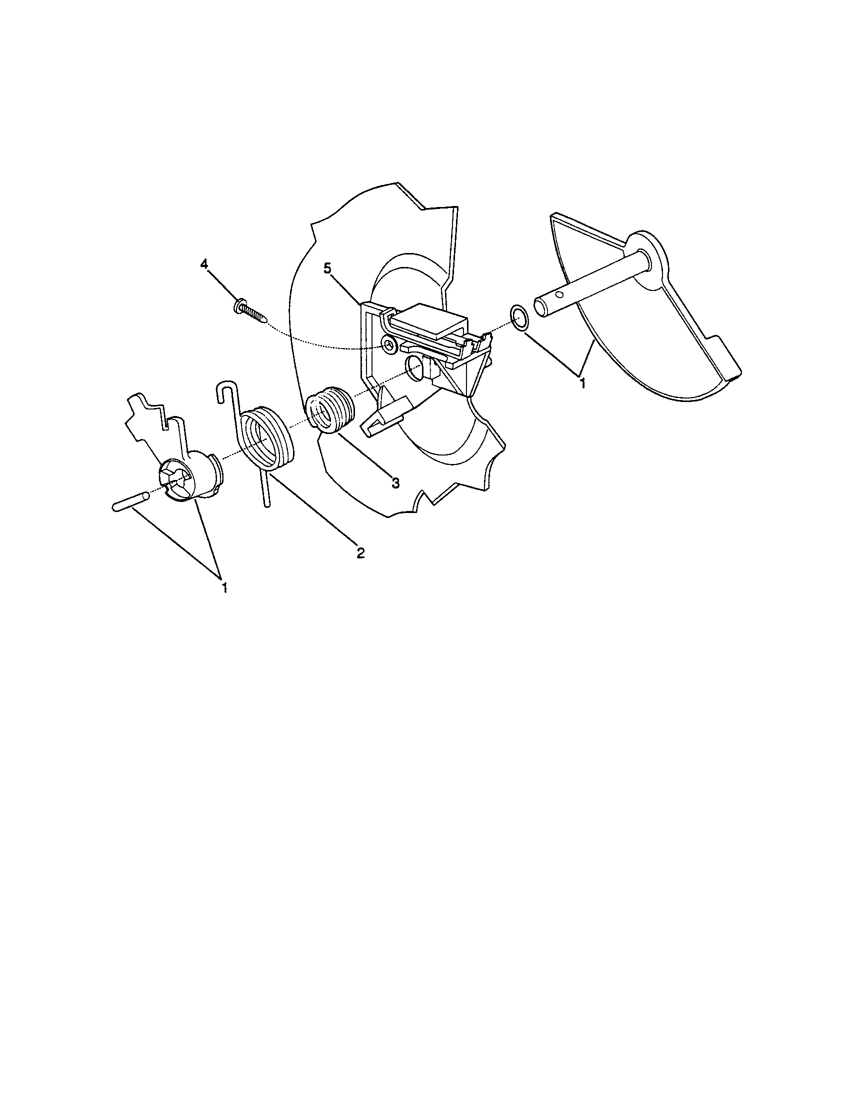 Dispensor lid and sprial pin