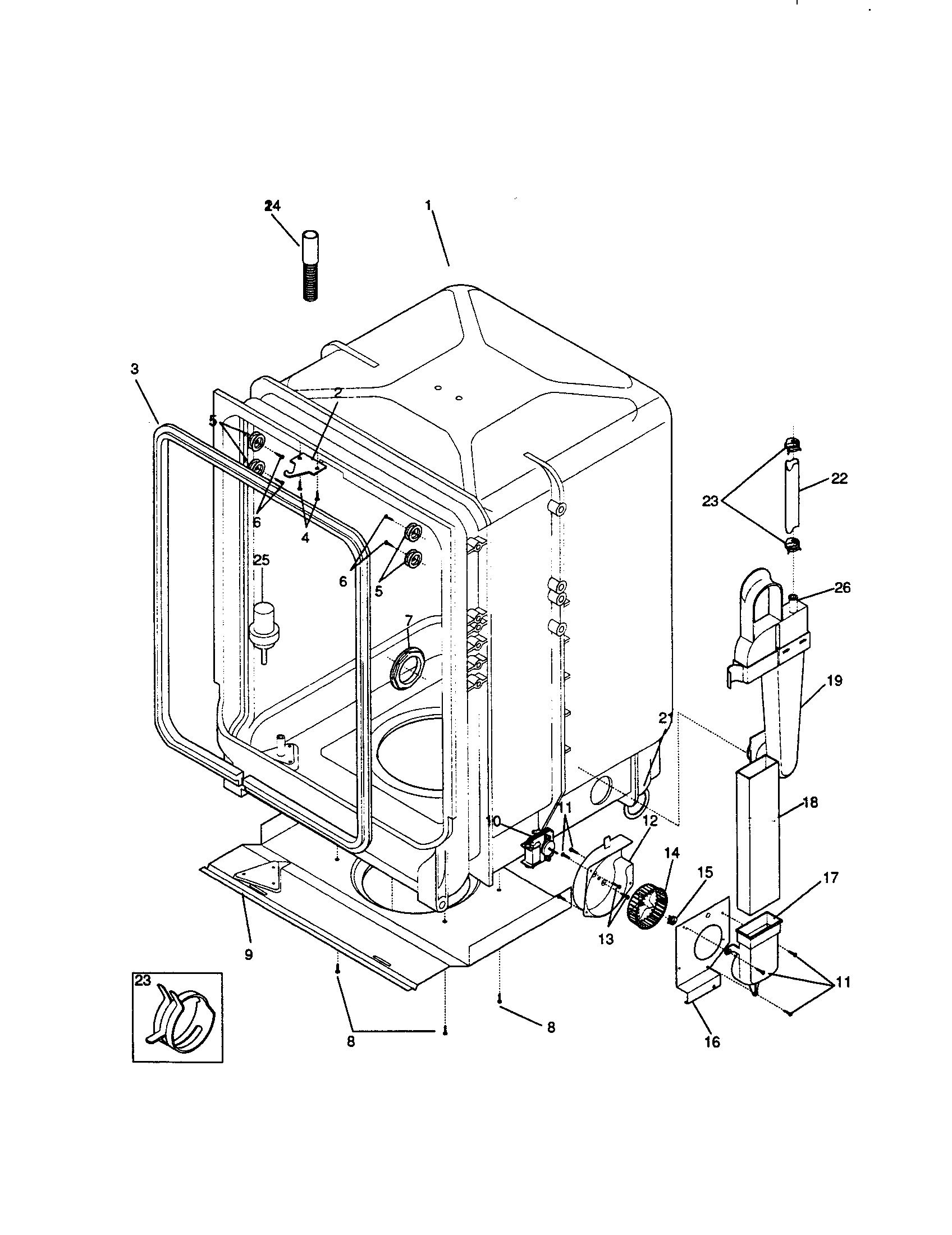 TUB ASSEMBLY