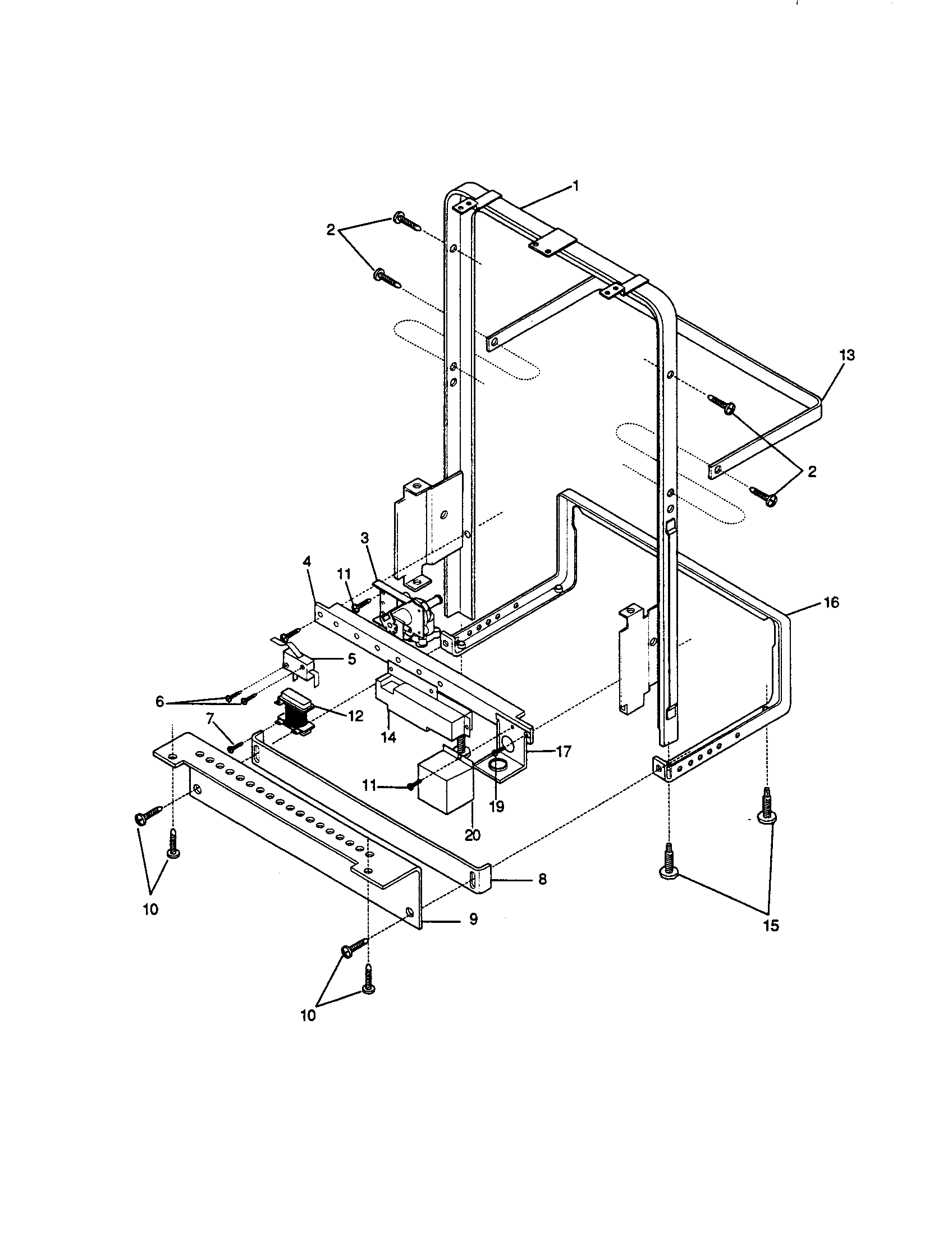 Front frame assembly