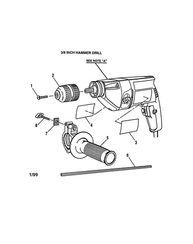 Craftsman 3/8 inch hammer drill