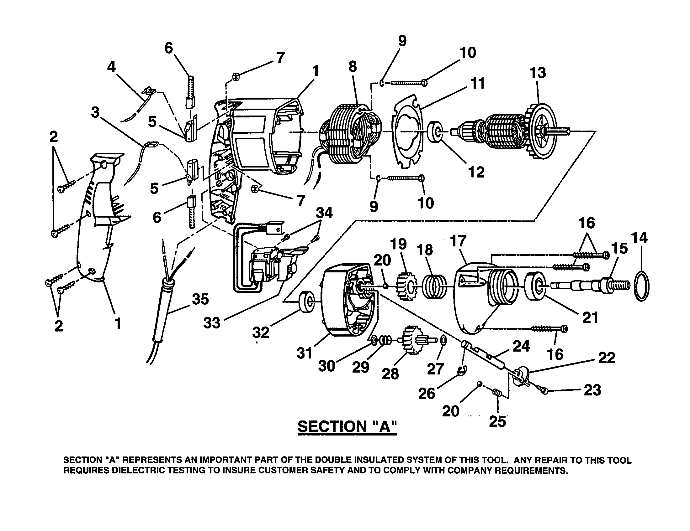Section "a"