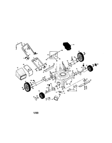 Rotary lawn mower