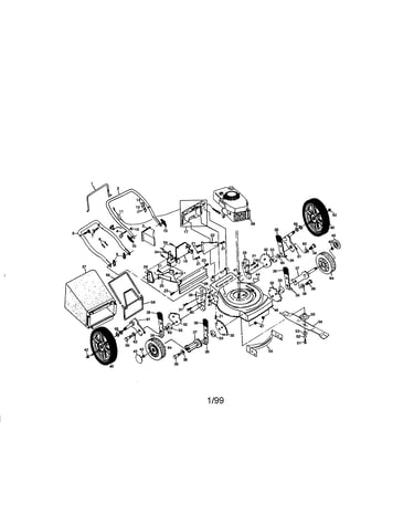 Craftsman rotary lawn mower