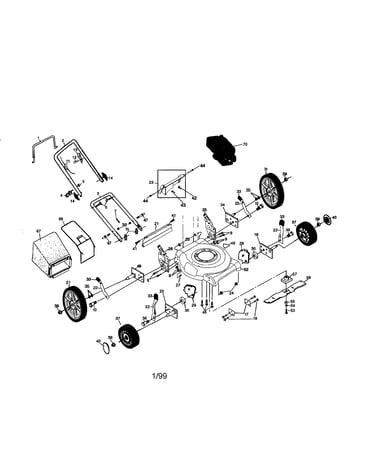 Rotary lawn mower