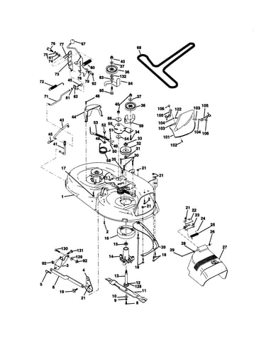 Mower deck