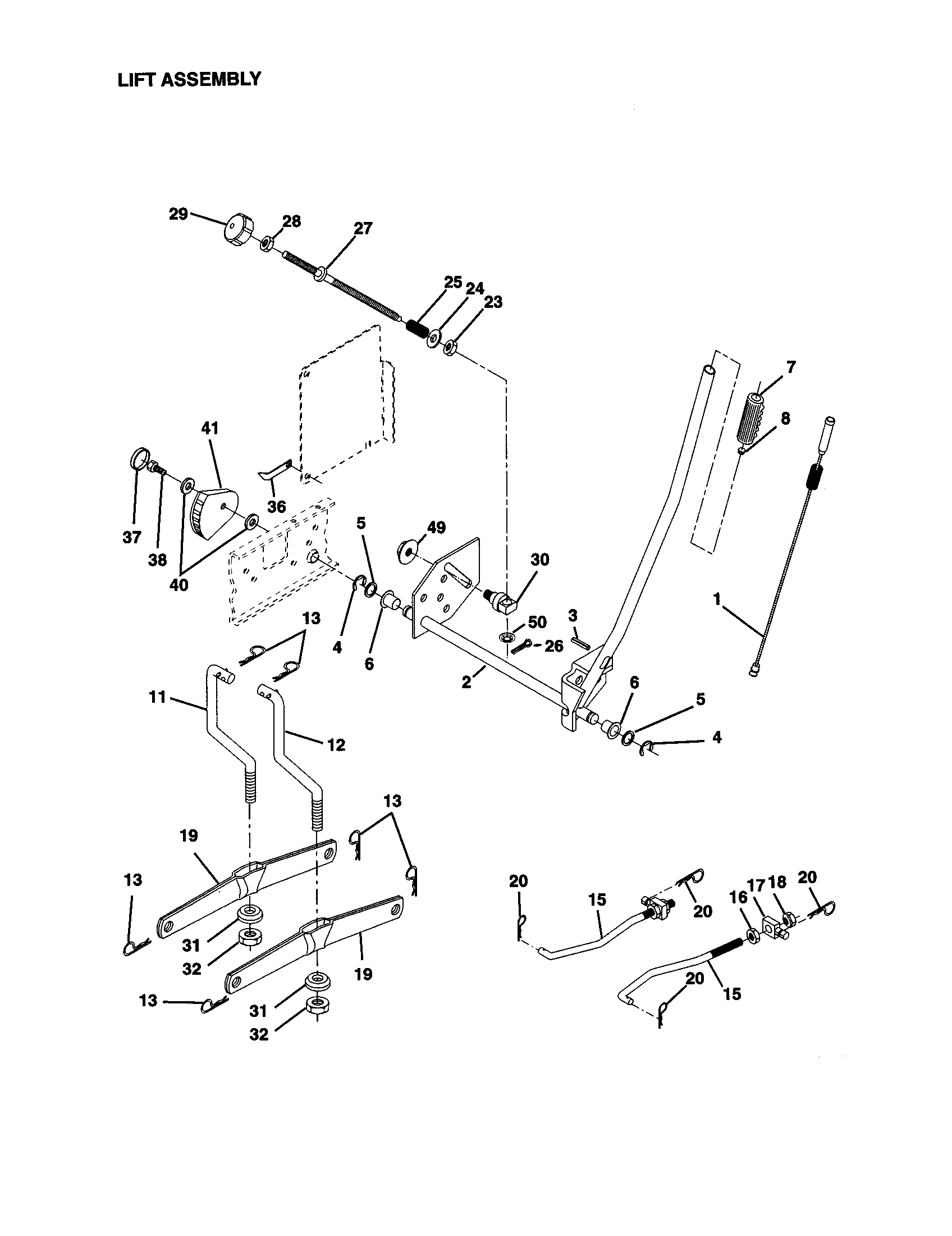 Lift assembly