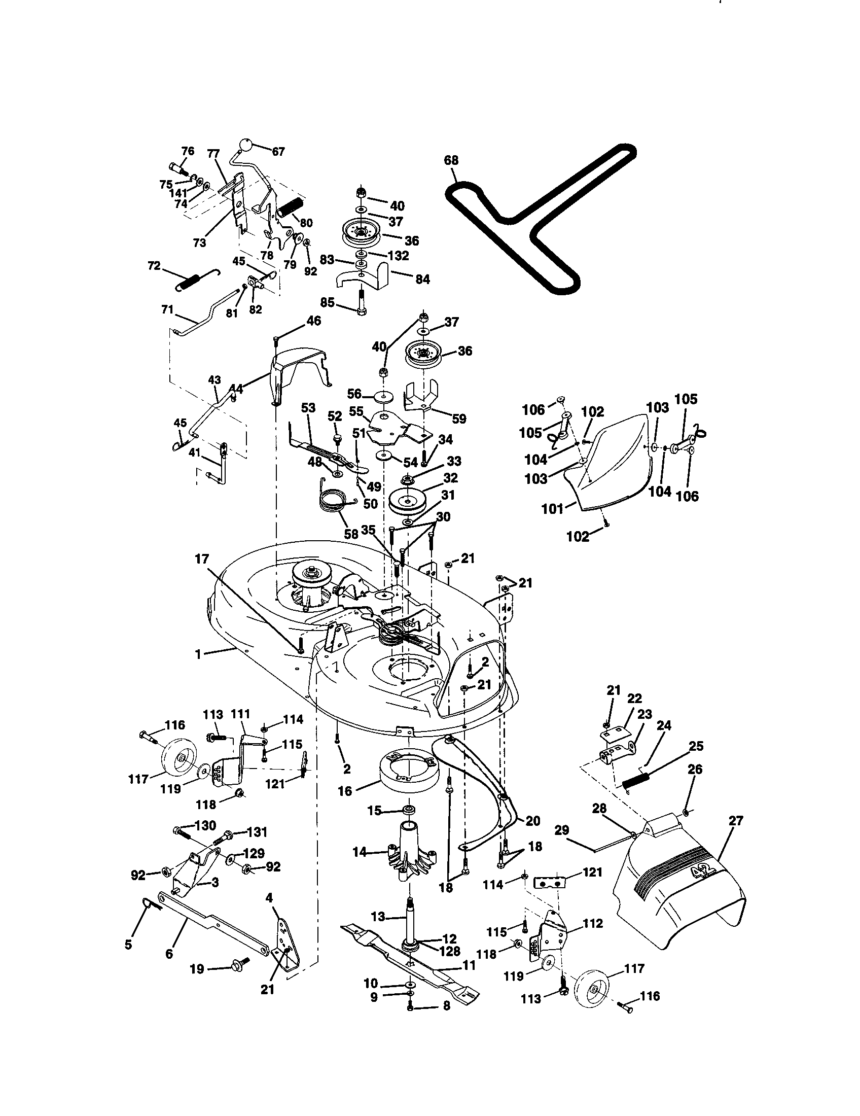 Mower deck