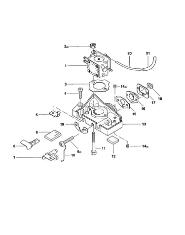 Carburetor/intermediate flange