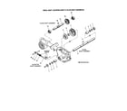 Craftsman 987293330 wheel shaft/eccentric shaft and tiller shaft diagram