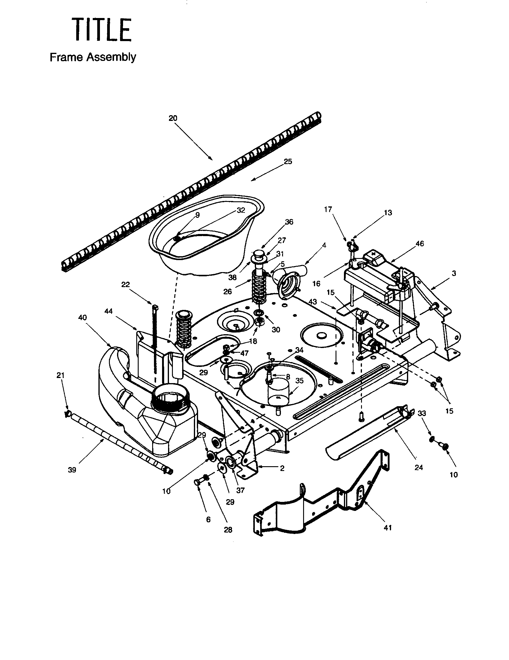 FRAME ASSEMBLY