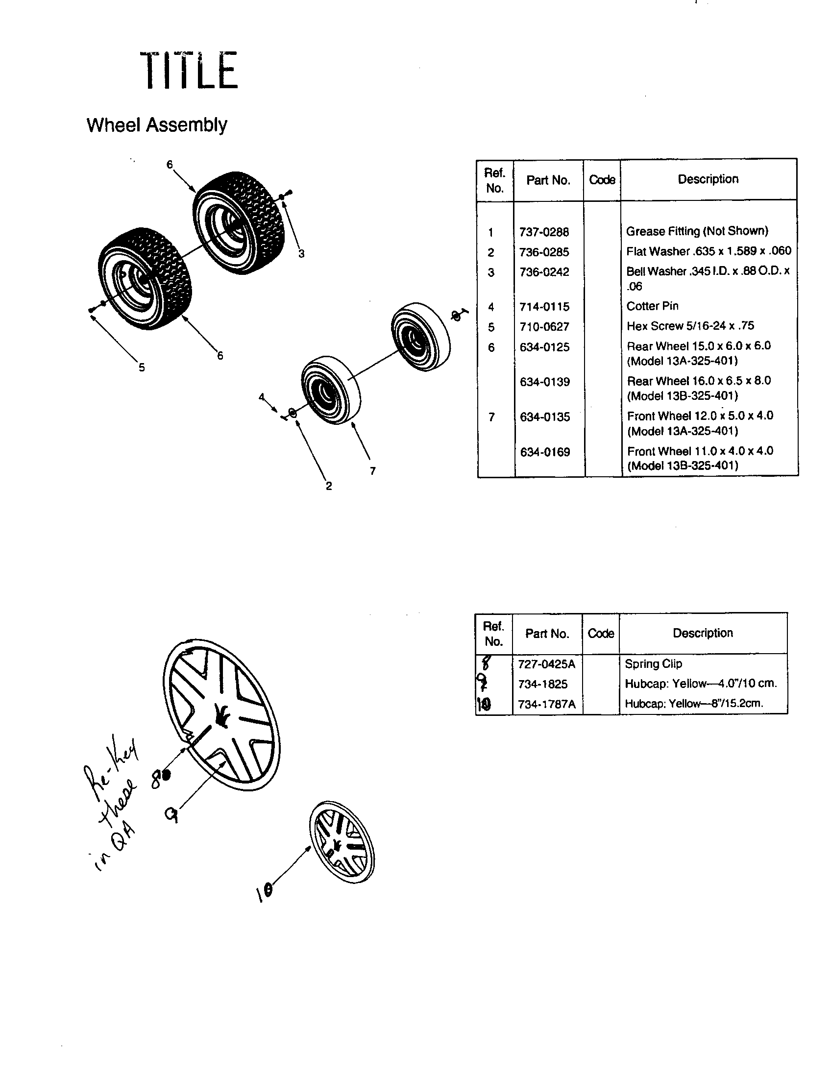 WHEEL ASSEMBLY