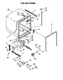 Tub and frame