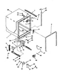 Tub and frame