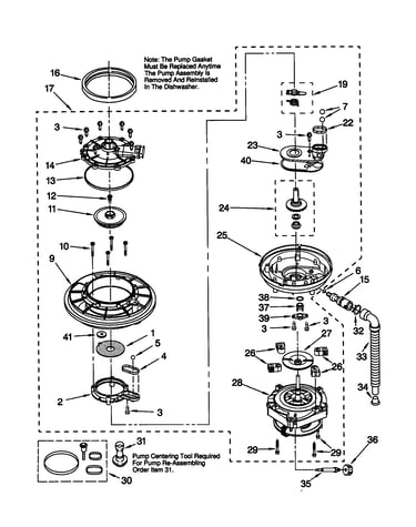 Pump and motor