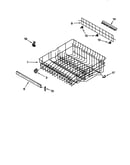 Upper rack and track