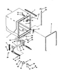 Tub and frame