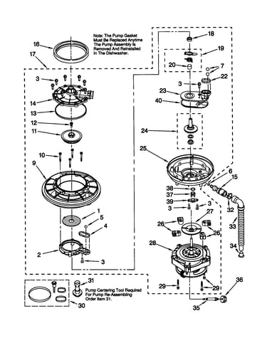 Pump and motor