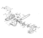 Remington 10431601 electric chain saw diagram