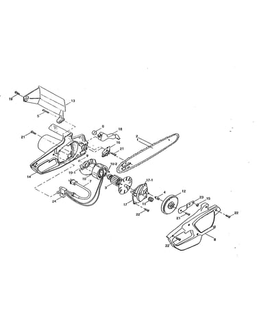 Electric chain saw
