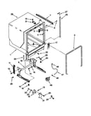 Tub and frame