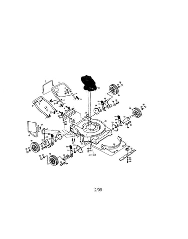 Rotary lawn mower