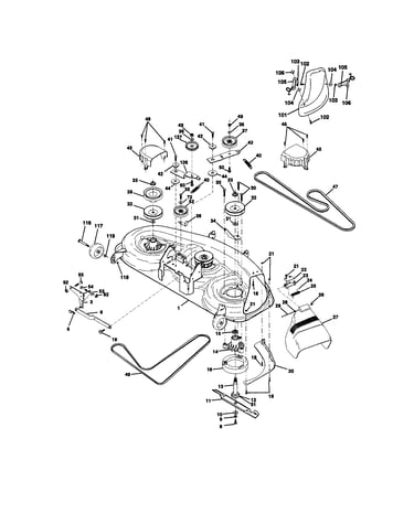 Mower deck