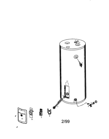 Kenmore economizer 30 gal. short