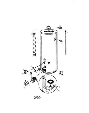Mobile home 30 gallon