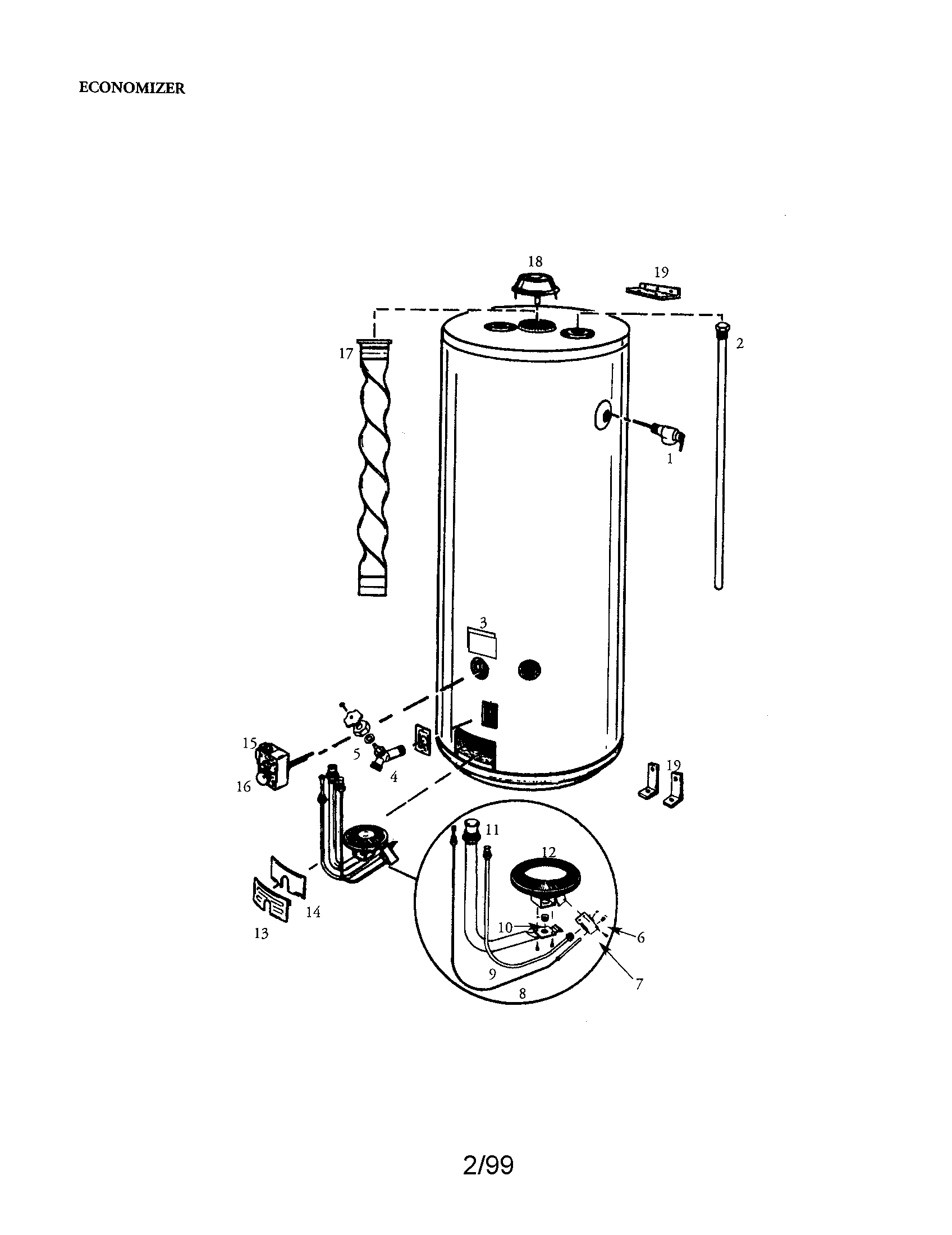 Economizer 40 gallon