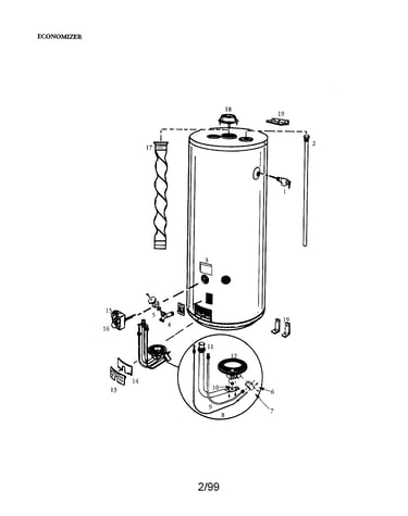 Economizer 40 gallon
