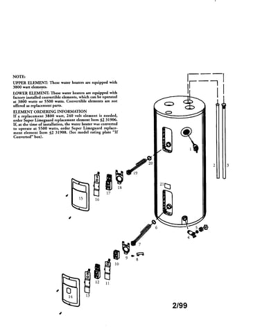 Power miser 50 gallon
