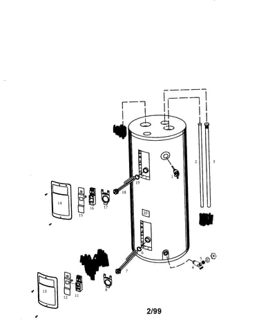 Energy efficient 40 gallon