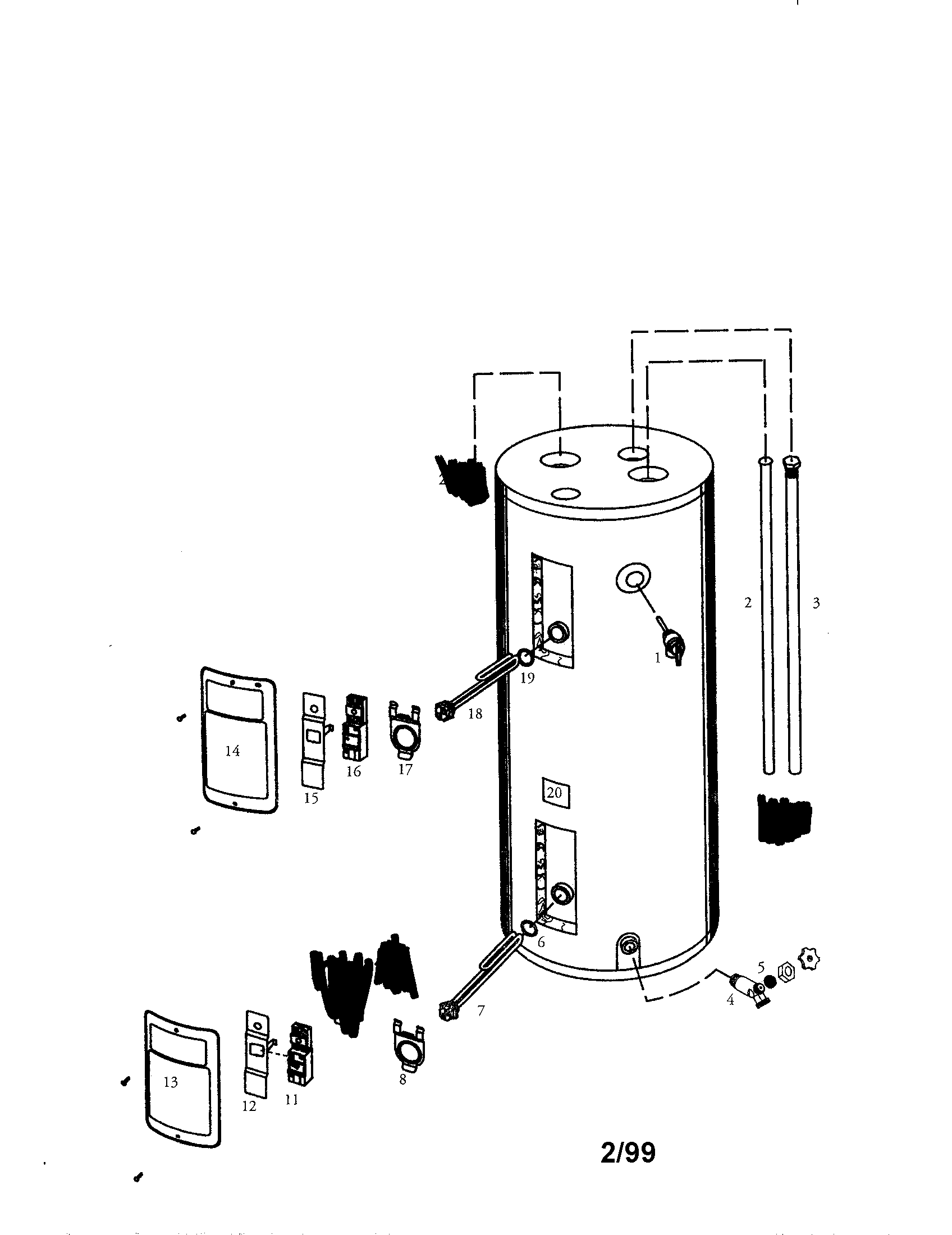 ENERGY EFFICIENT 40 GALLON SHORT