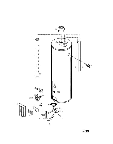Energy efficient 30 gallon