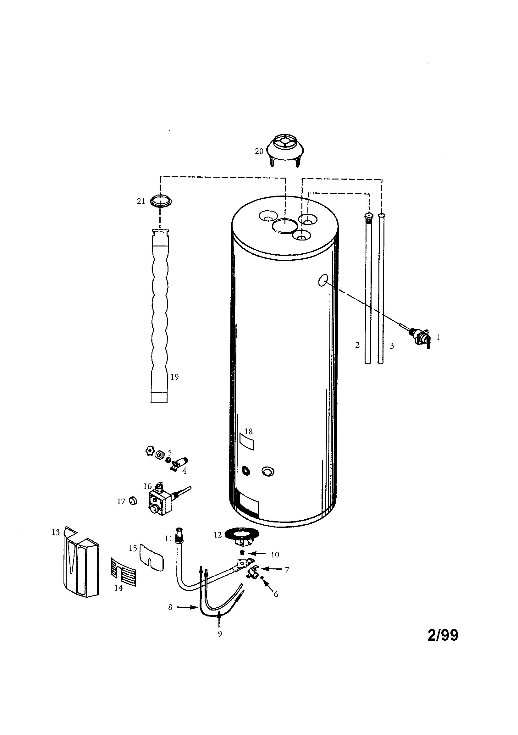 Energy efficient 40 gallon