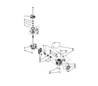 Kenmore 11029892990 brake/clutch/gearcase/motor/pump diagram