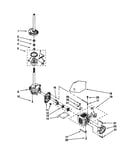Brake/clutch/gearcase/motor/pump