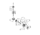 Kenmore 11020412990 brake/clutch/gearcase/motor/pump diagram