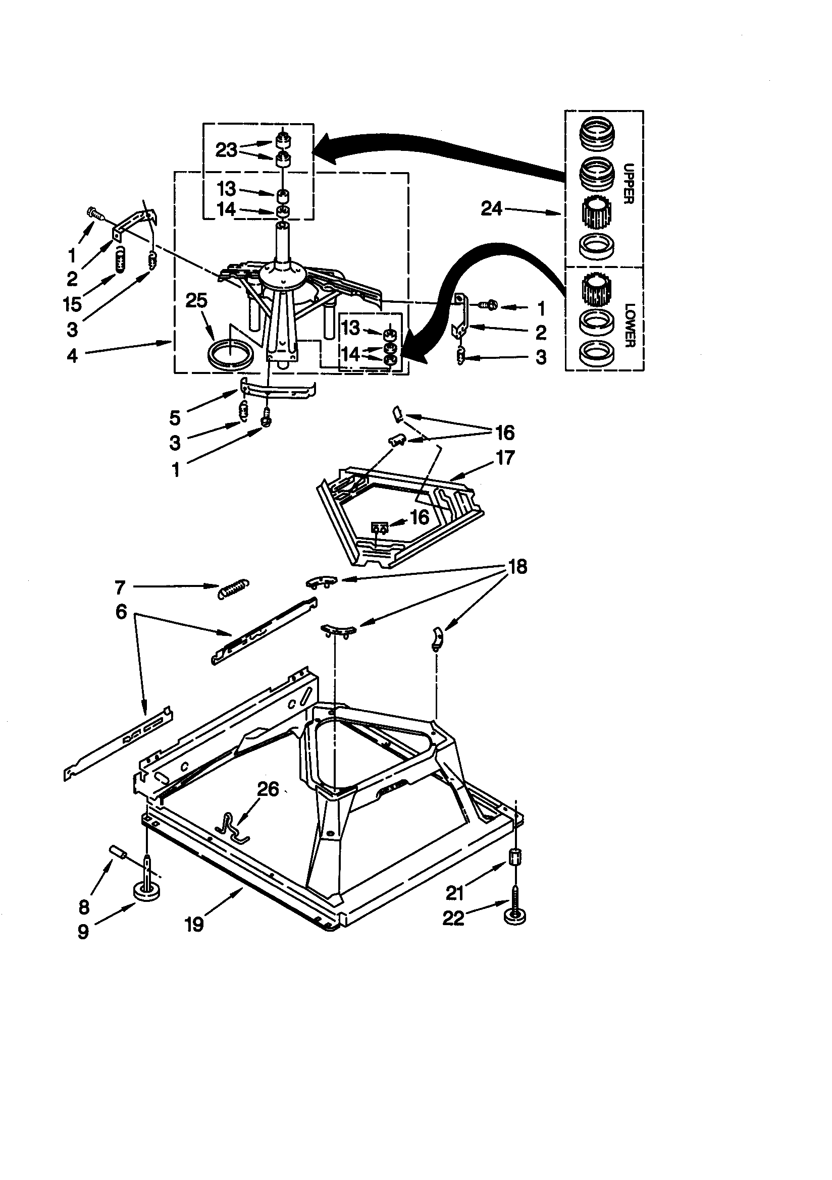 Machine base
