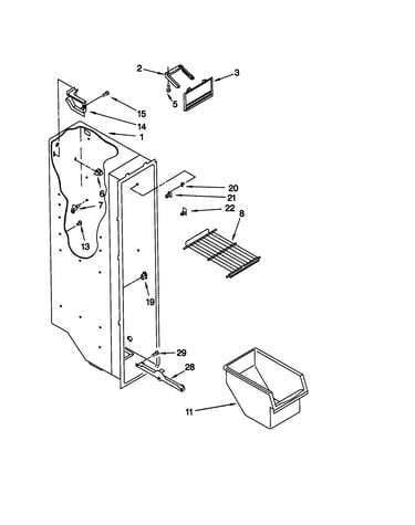 Freezer liner