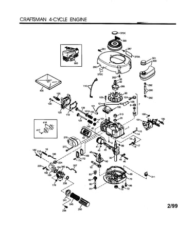 Craftsman 4-cycle engine